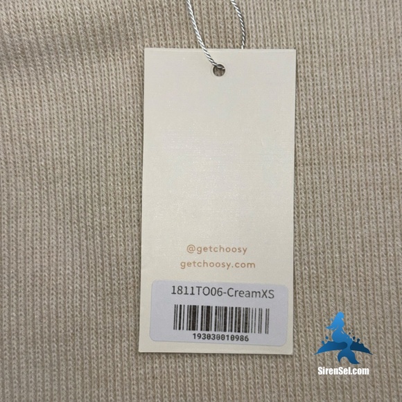 1158 NWT Choosy Elsa Crop Sweater – Size XS – Cream - Picture 10 of 12